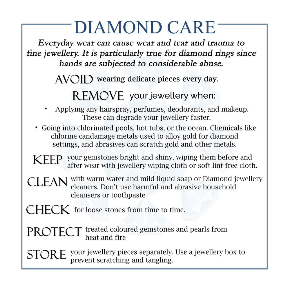 18K WG Centre Prong Set Small Solitaire Women Diamond Stud Earring-1Pair - RB Diamond Jewellers