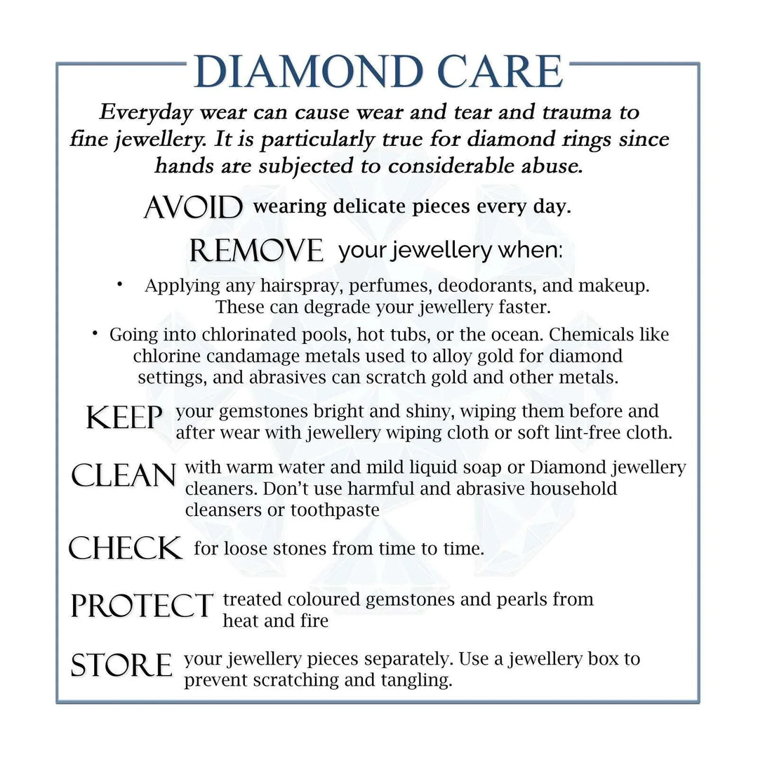 18K WG Centre Prong Set Small Solitaire Women Diamond Stud Earring-1Pair - RB Diamond Jewellers
