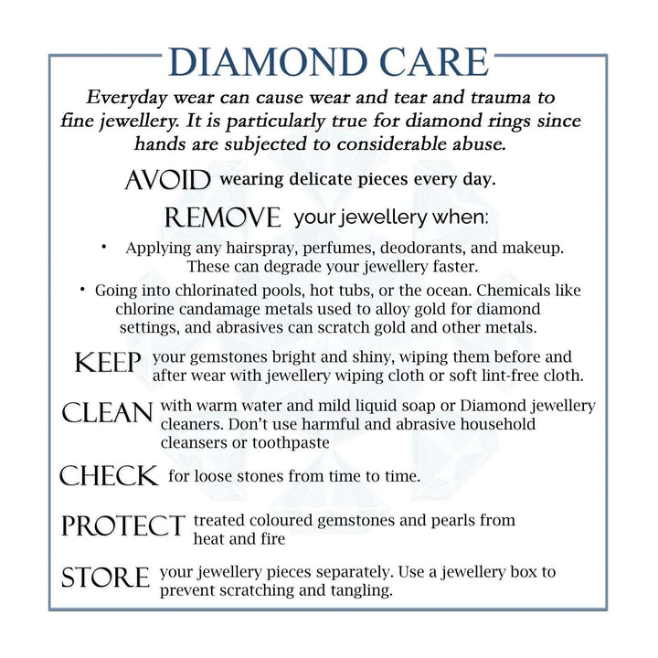 18K WG Centre Prong Set Small Solitaire Women Diamond Stud Earring-1Pair - RB Diamond Jewellers