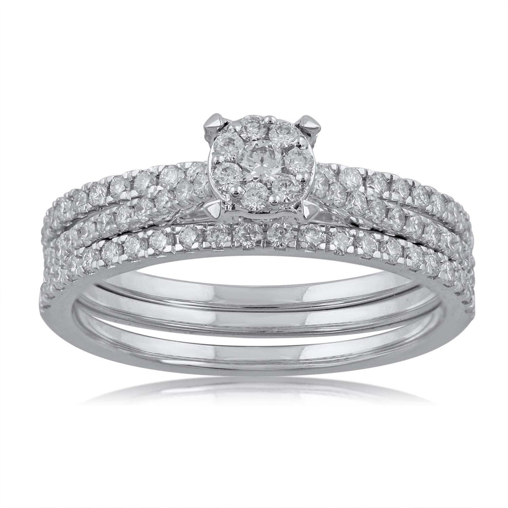 Diamond rings will complement outfits across all styles.