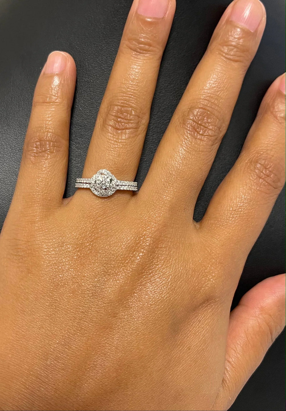18 WG Prong Set Centre Solitiare Engagement Women Diamond Ring-1pc - RB Diamond Jewellers