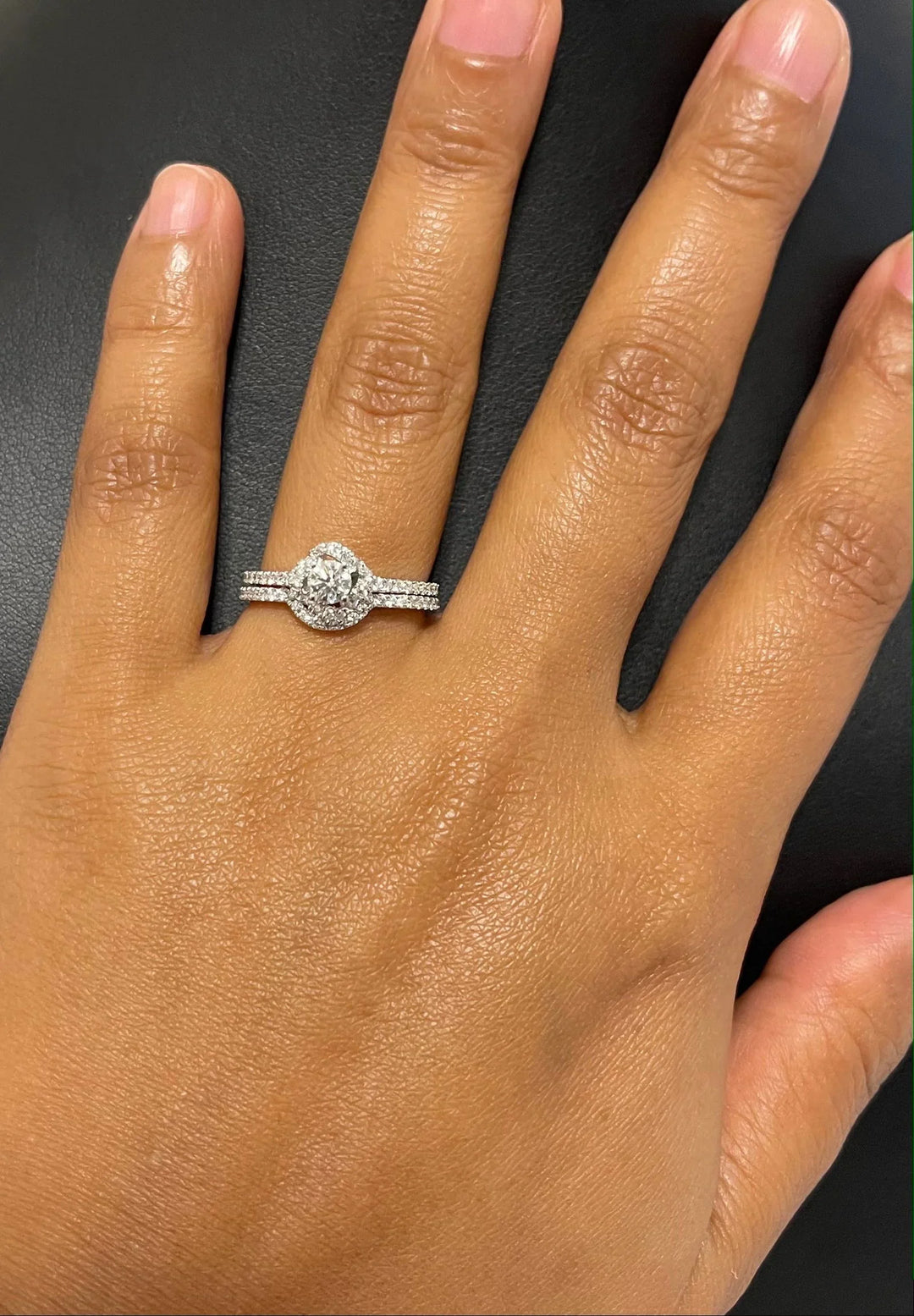 18 WG Prong Set Centre Solitiare Engagement Women Diamond Ring-1pc - RB Diamond Jewellers