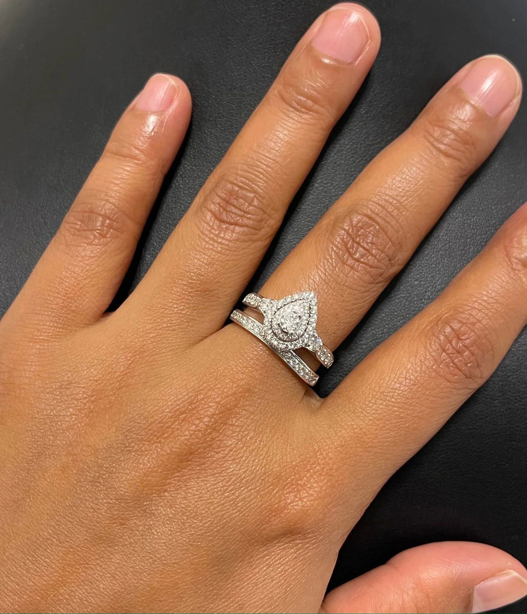 18K WG Engagement Women Diamond Ring-1Pc - RB Diamond Jewellers