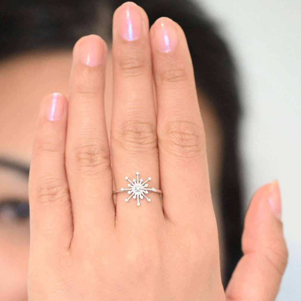 18K WG Fancy Diamond Ring-1pc RB Diamond Jewellers