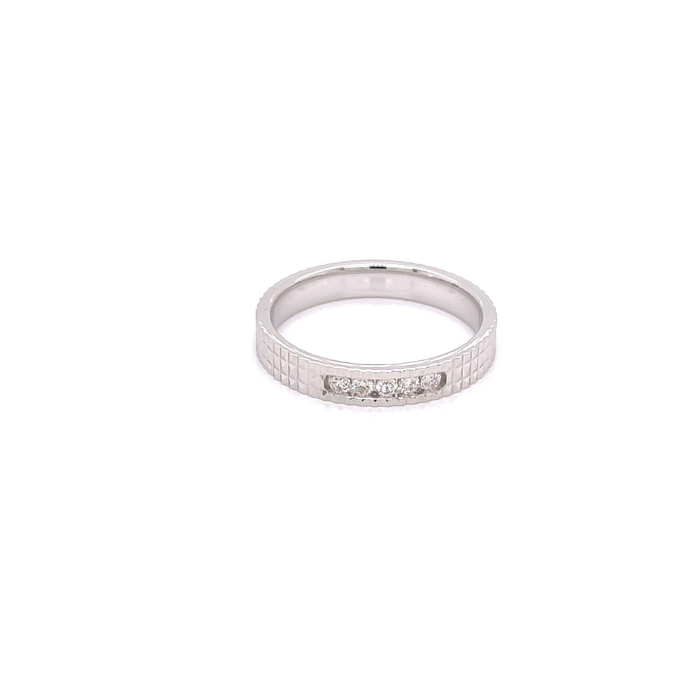 18K WG Fancy Classic Men Diamond Ring-1PC - RB Diamond Jewellers