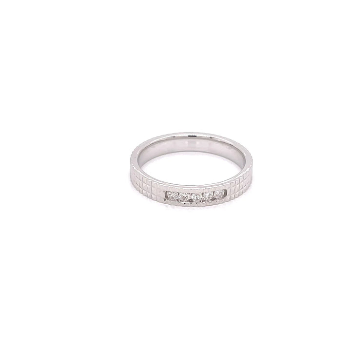 18K WG Fancy Classic Men Diamond Ring-1PC - RB Diamond Jewellers