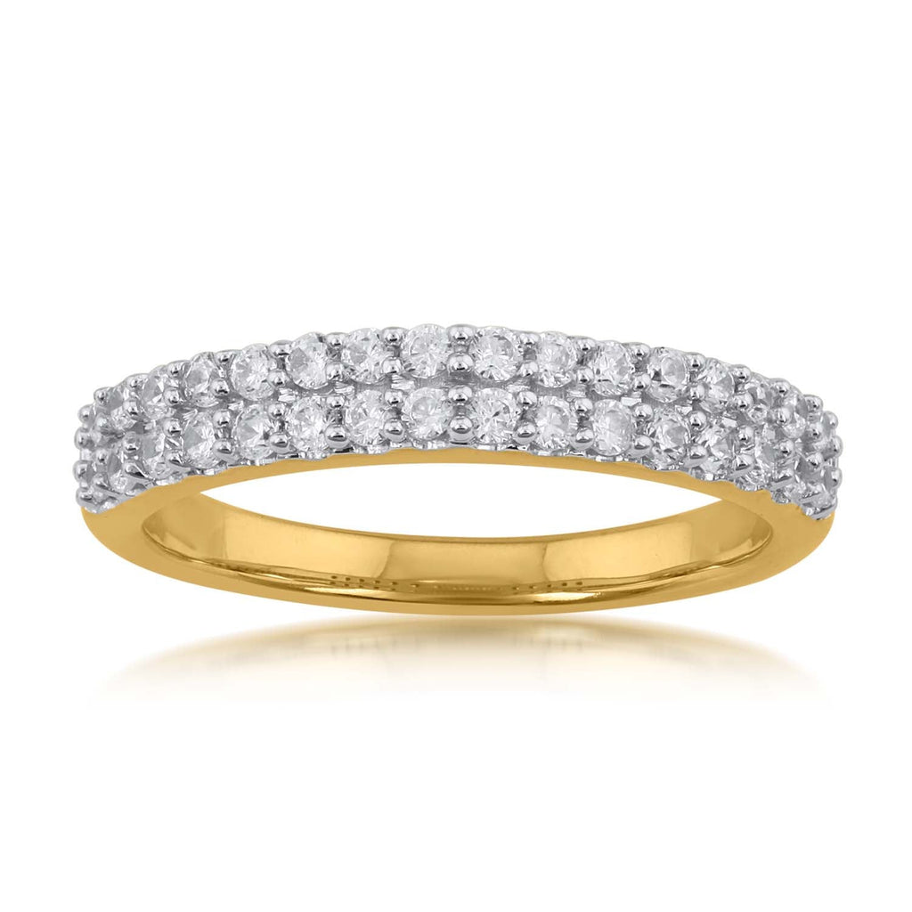 Diamond rings will complement outfits across all styles.