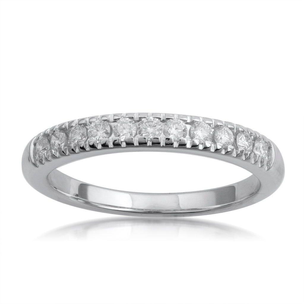 Diamond rings will complement outfits across all styles.