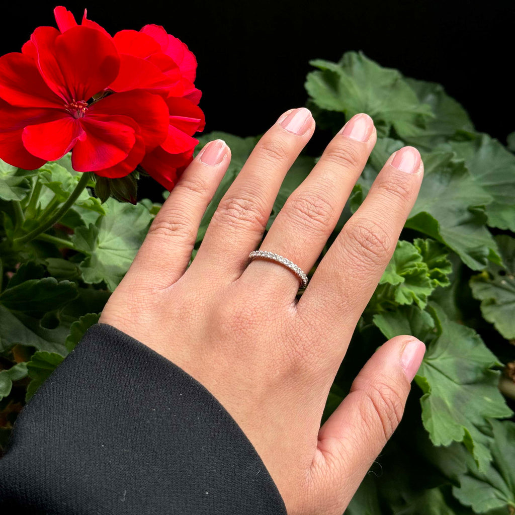 Diamond rings will complement outfits across all styles.