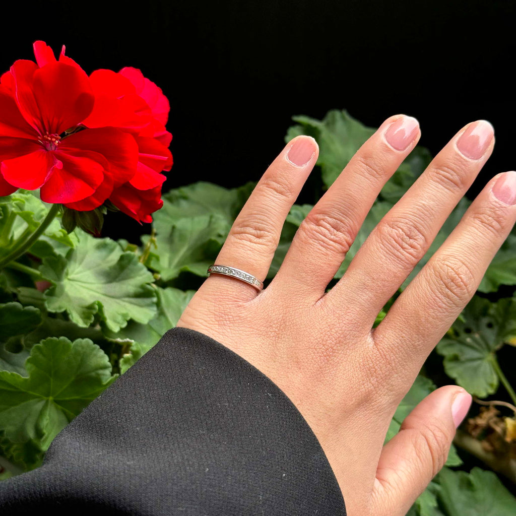 Diamond rings will complement outfits across all styles.
