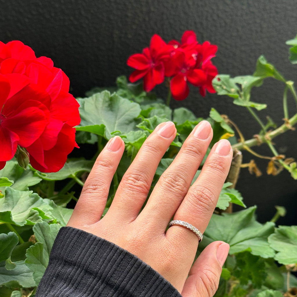 Diamond rings will complement outfits across all styles.
