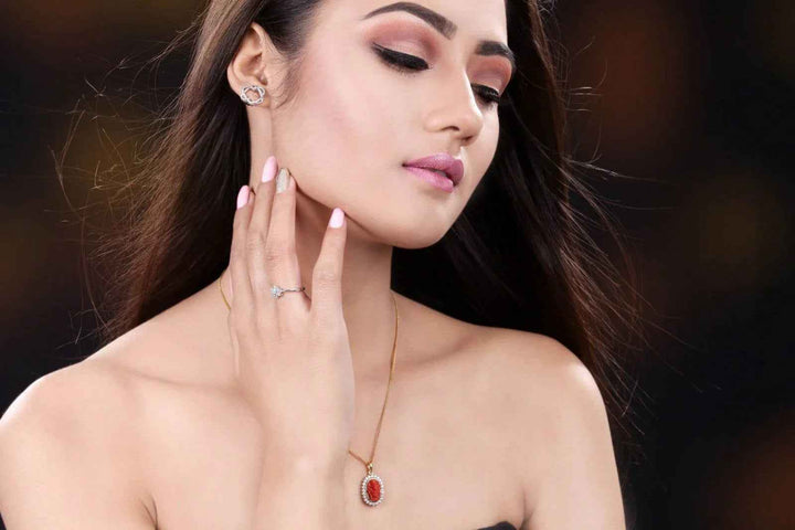 18K WG Diamond Earring-1Pair