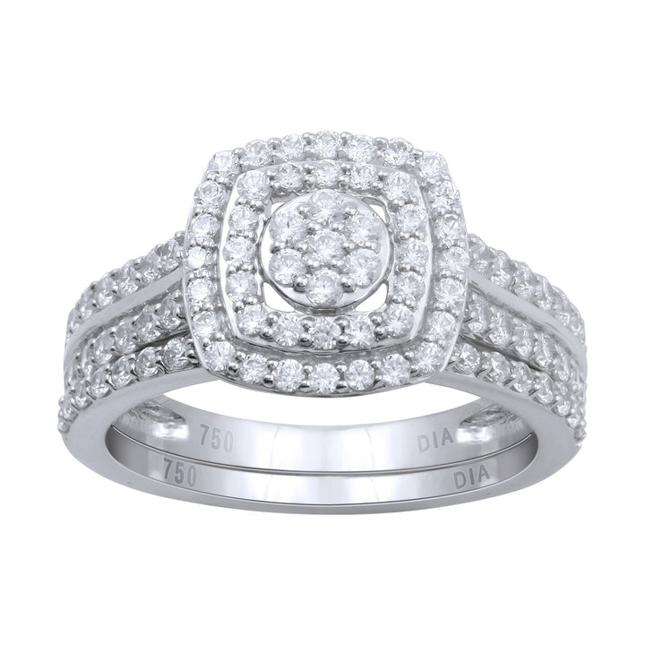 18K WG Engagement Diamond Ring-1pc - RB Diamond Jewellers