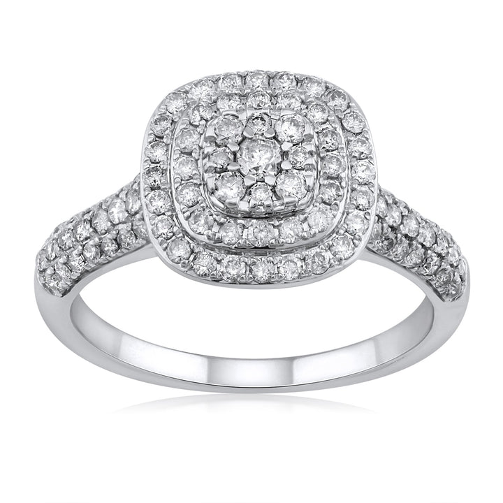 18K WG Engagement Diamond Ring-1pc - RB Diamond Jewellers