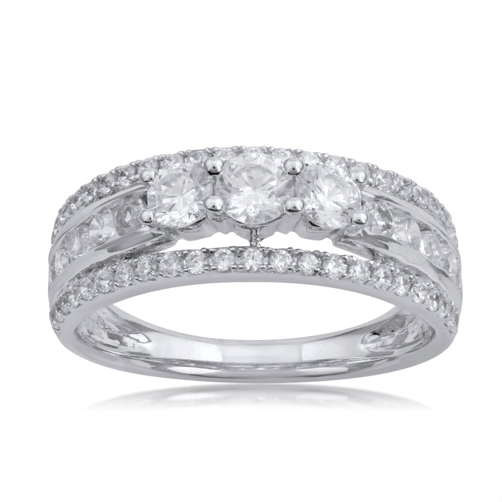 Diamond rings will complement outfits across all styles.