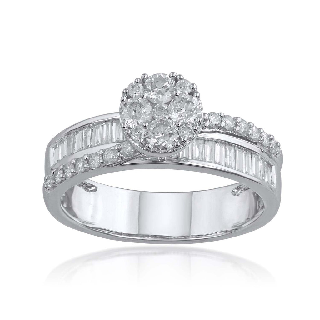 Diamond rings will complement outfits across all styles.