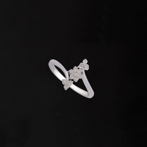 18K WG Star Diamond Ring-1pc - RB Diamond Jewellers