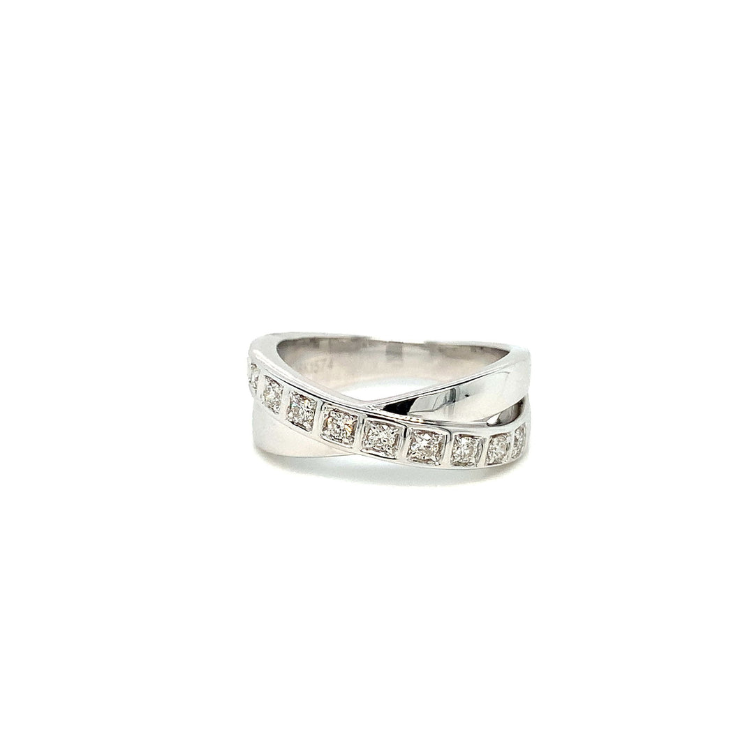 18K WG Women Engagement Diamond Ring-1pc - RB Diamond Jewellers
