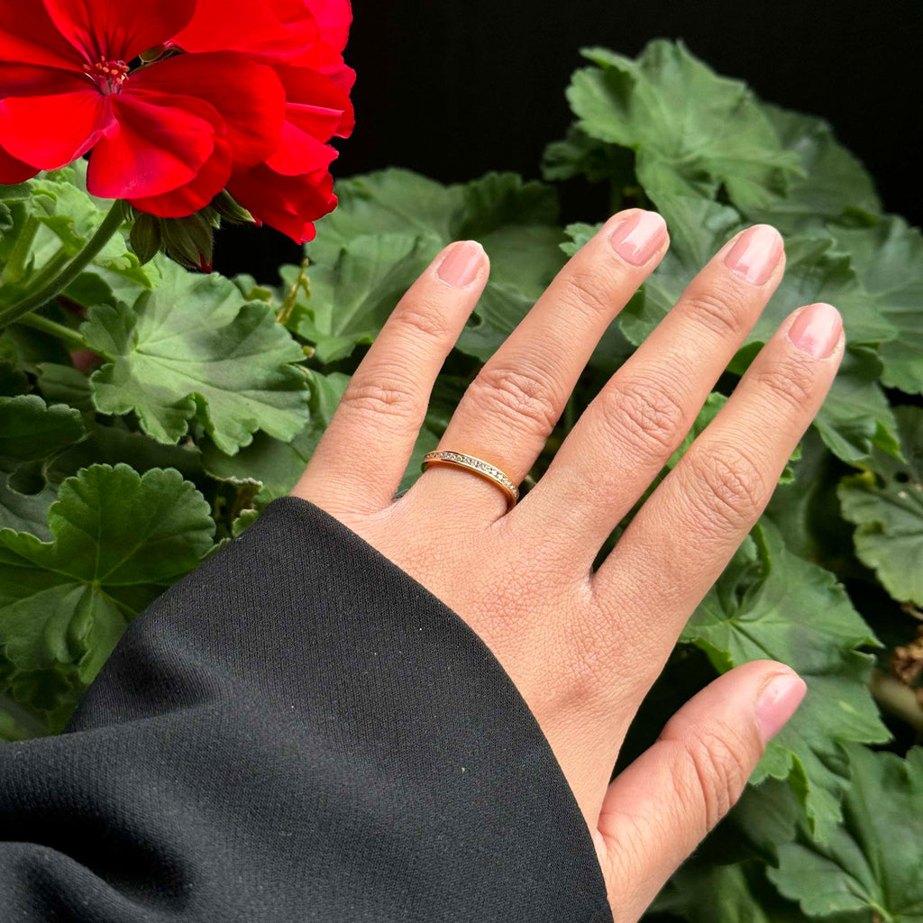 Diamond rings will complement outfits across all styles.