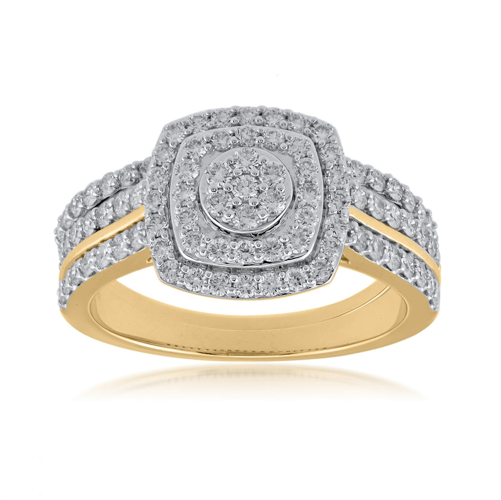 Diamond rings will complement outfits across all styles.