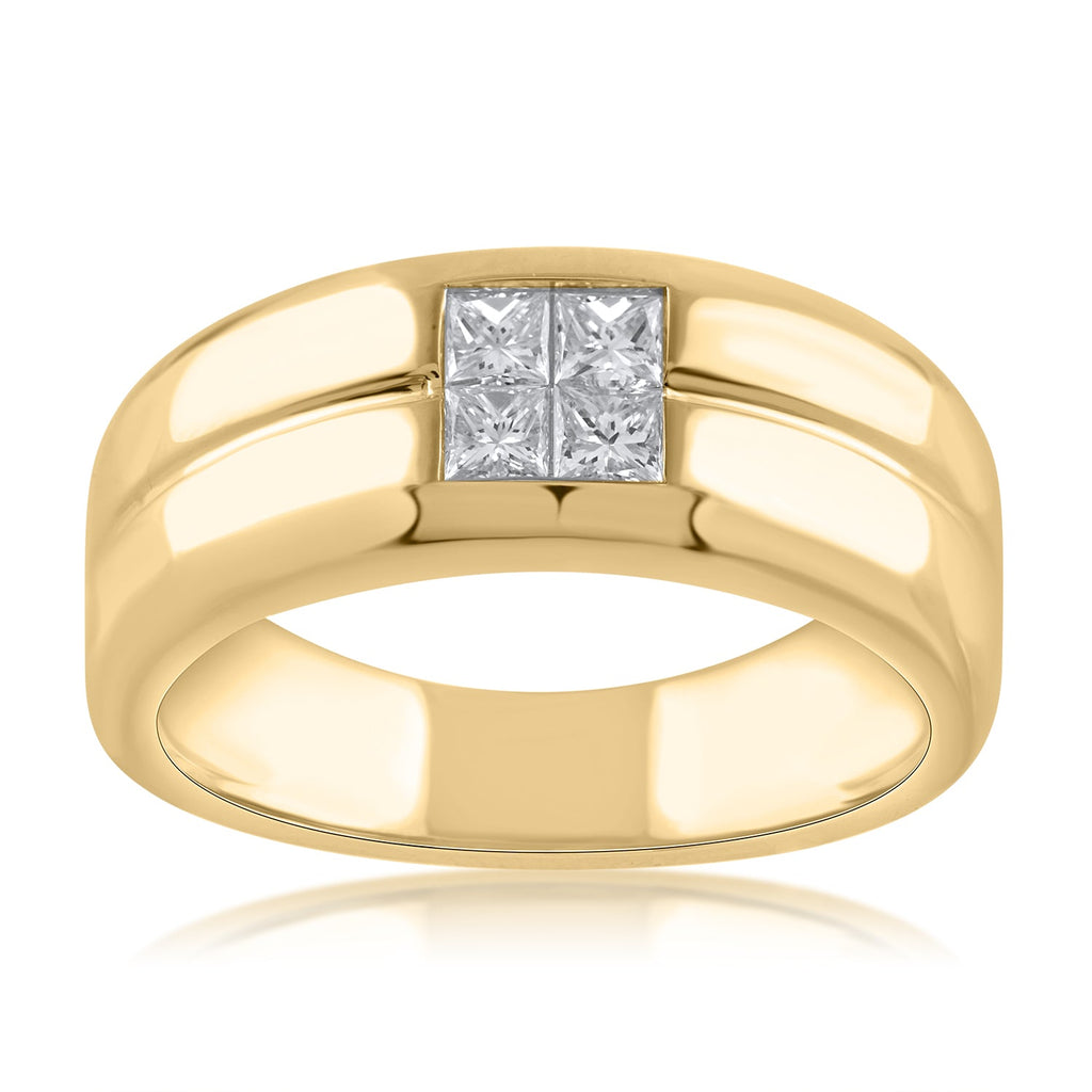 Diamond rings will complement outfits across all styles.