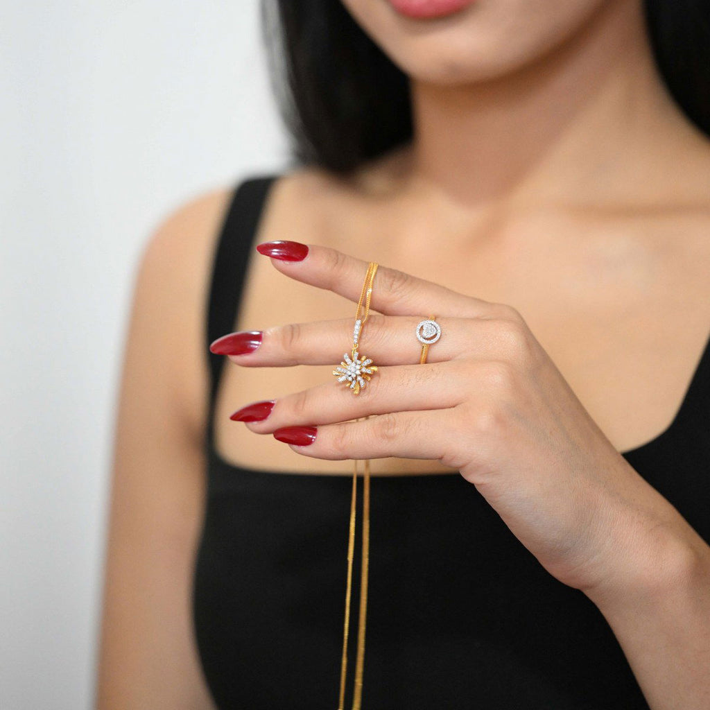 Diamond rings will complement outfits across all styles.