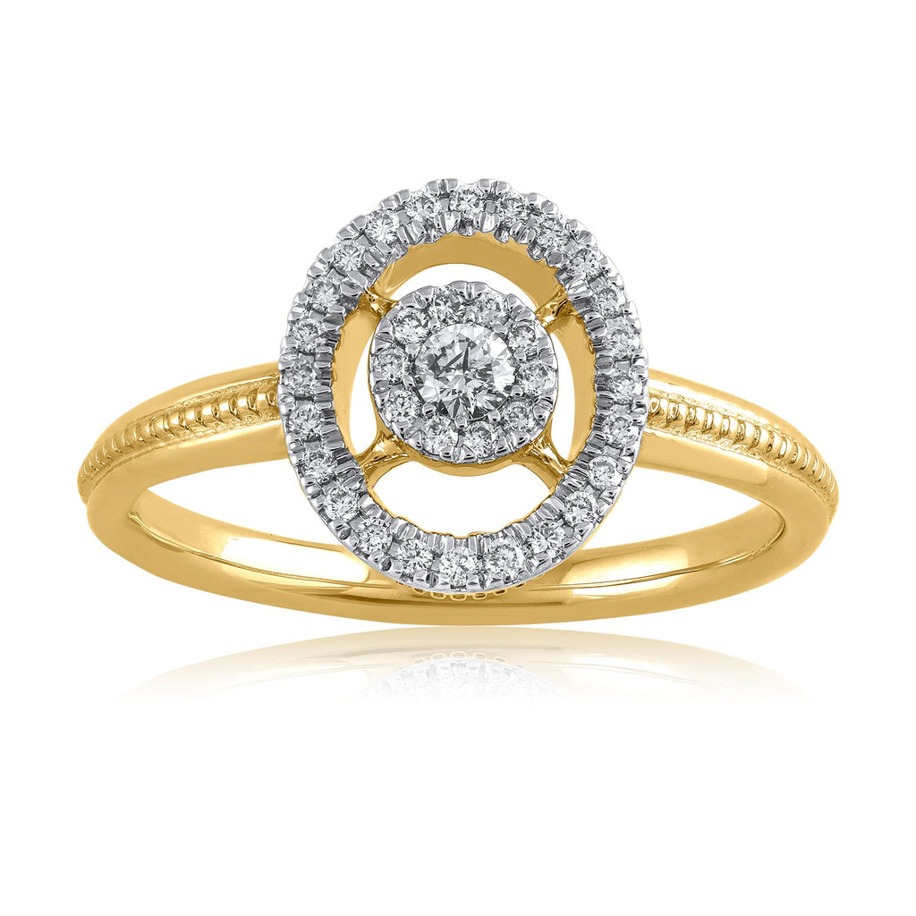 Diamond rings will complement outfits across all styles.