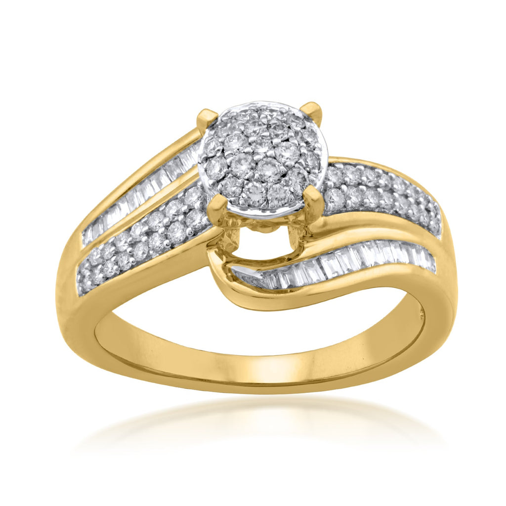Diamond rings will complement outfits across all styles.