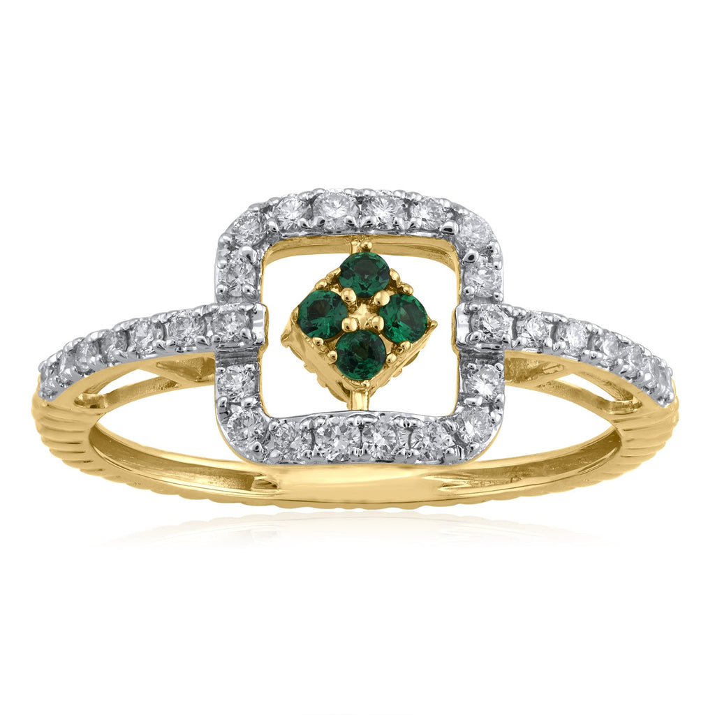 Diamond rings will complement outfits across all styles.