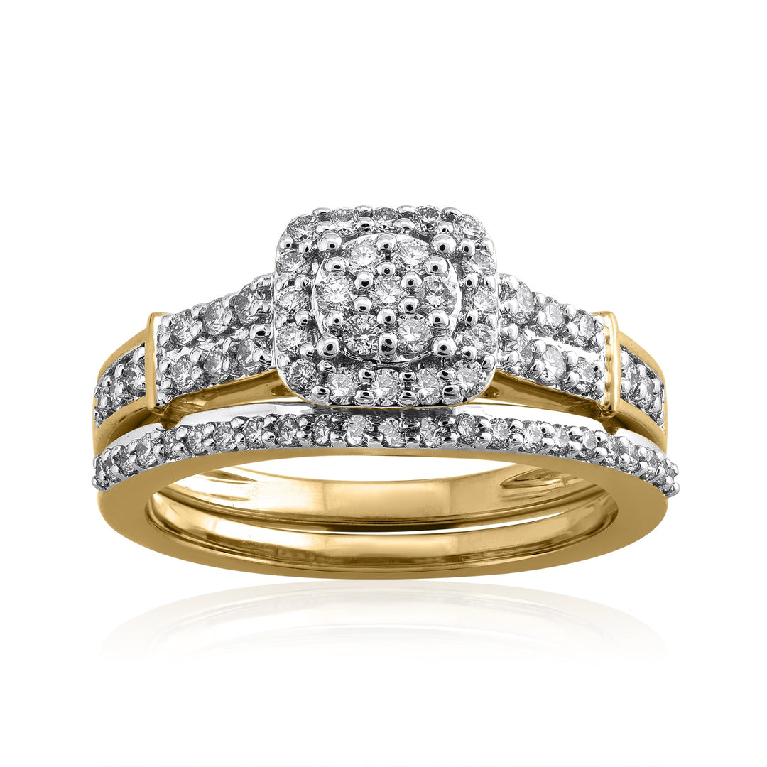 18K YG Engagement Diamond Ring-1pc - RB Diamond Jewellers