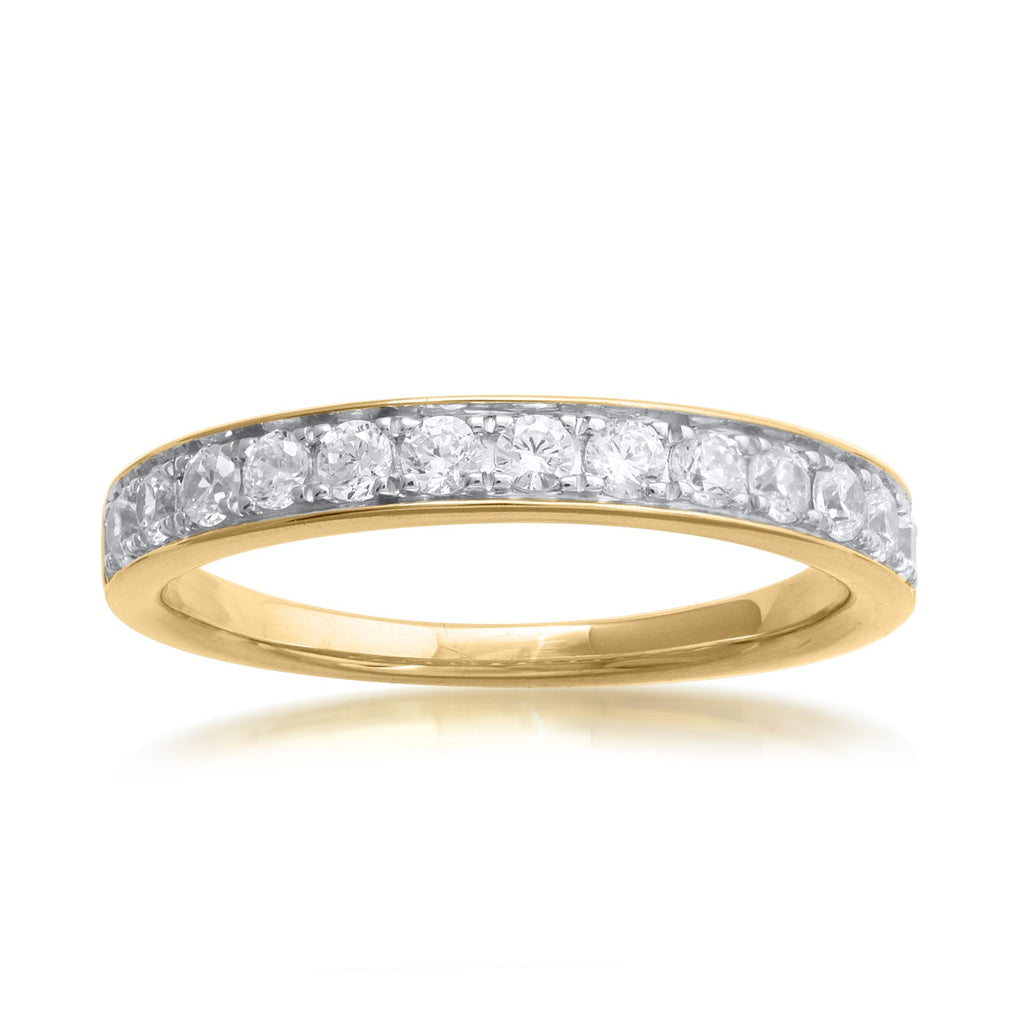 Diamond rings will complement outfits across all styles.