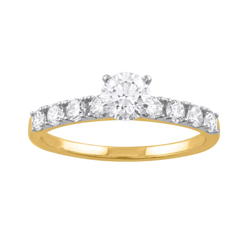 Diamond rings will complement outfits across all styles.