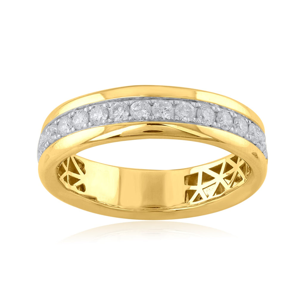 Diamond rings will complement outfits across all styles.