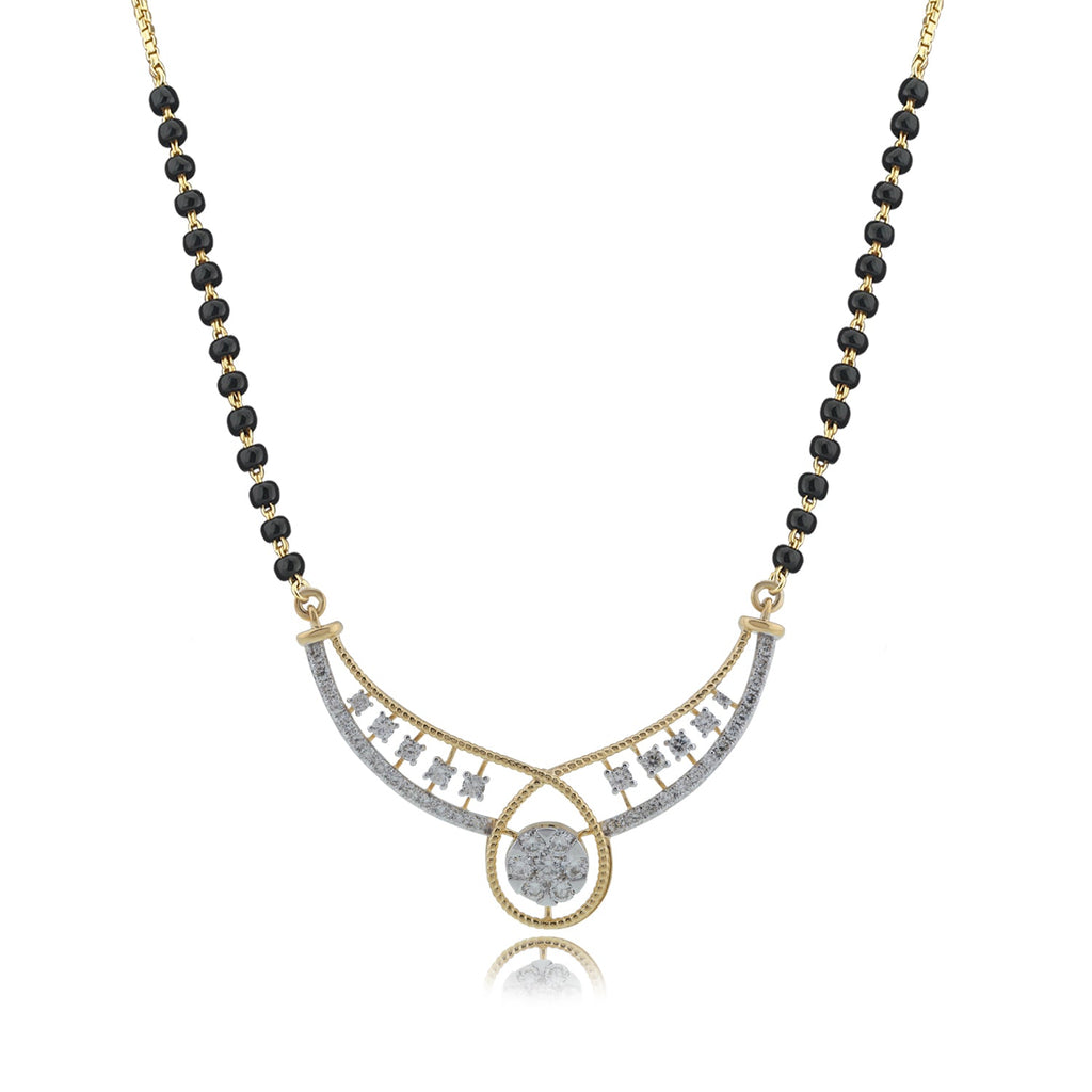 A appealing Collection of diamond Mangalsutra with Precious Gems and Jewels in Gold and Diamonds at RB diamond jewellers.