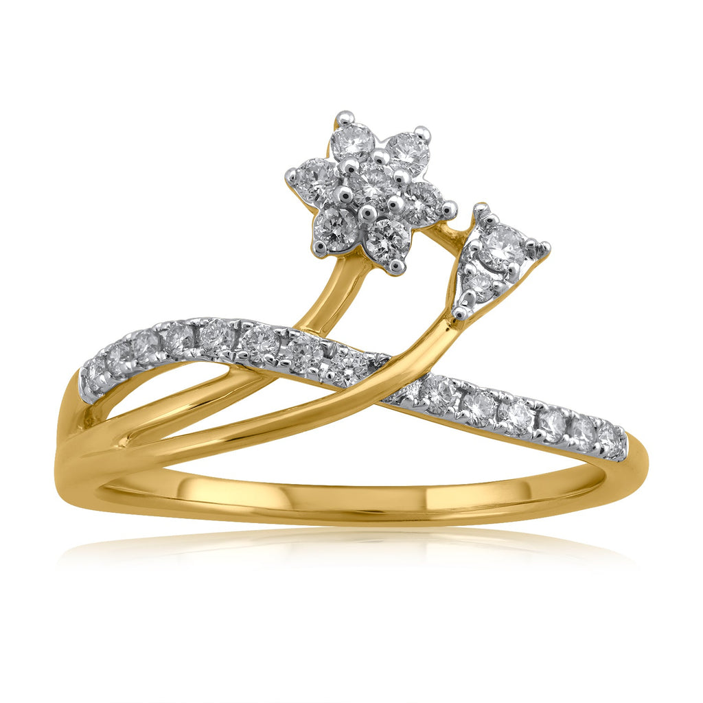 Diamond rings will complement outfits across all styles.