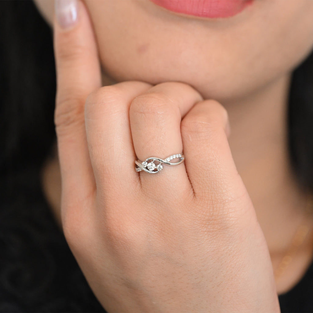 Diamond rings will complement outfits across all styles.