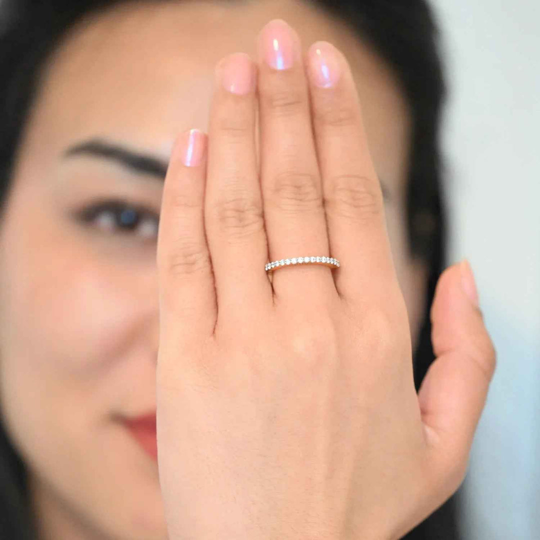 14K YG Diamond Band Ring-1pc
