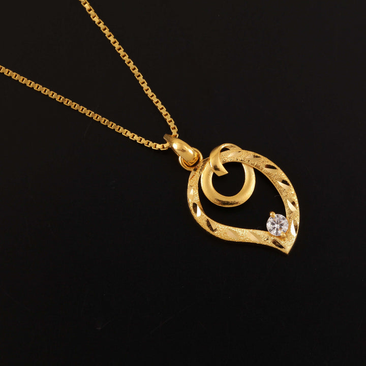 22K YG Fancy Pendant-1pc