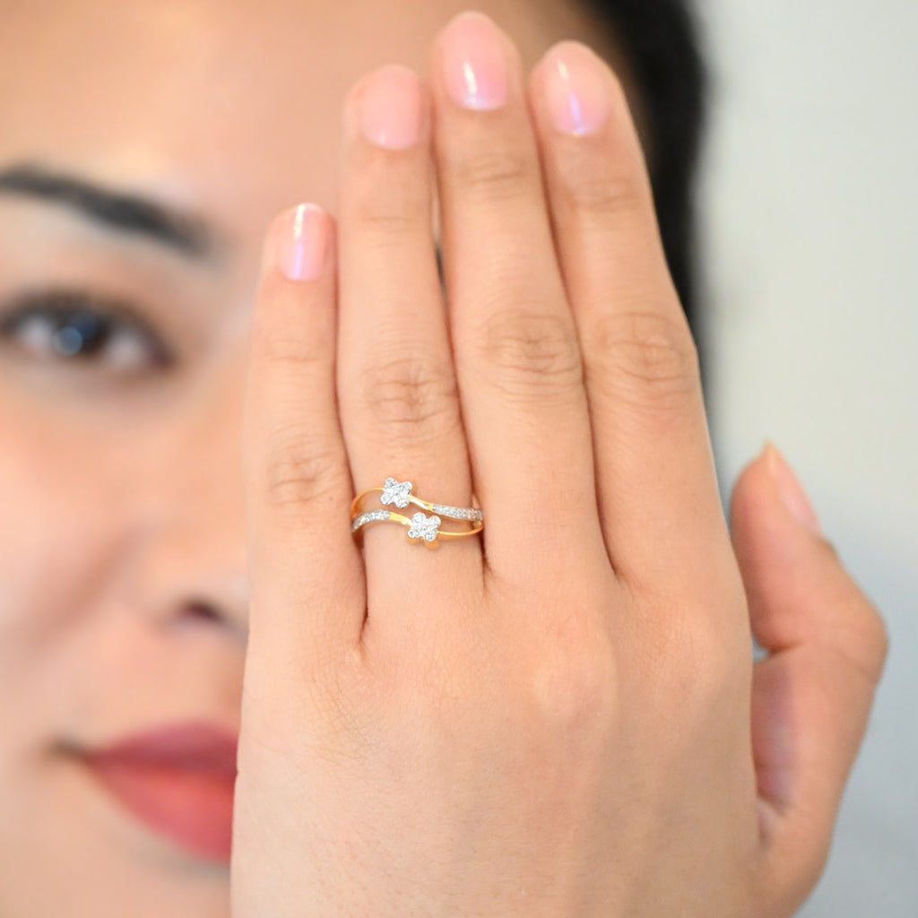 Diamond rings will complement outfits across all styles.