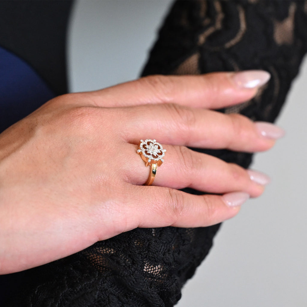 Diamond rings will complement outfits across all styles.