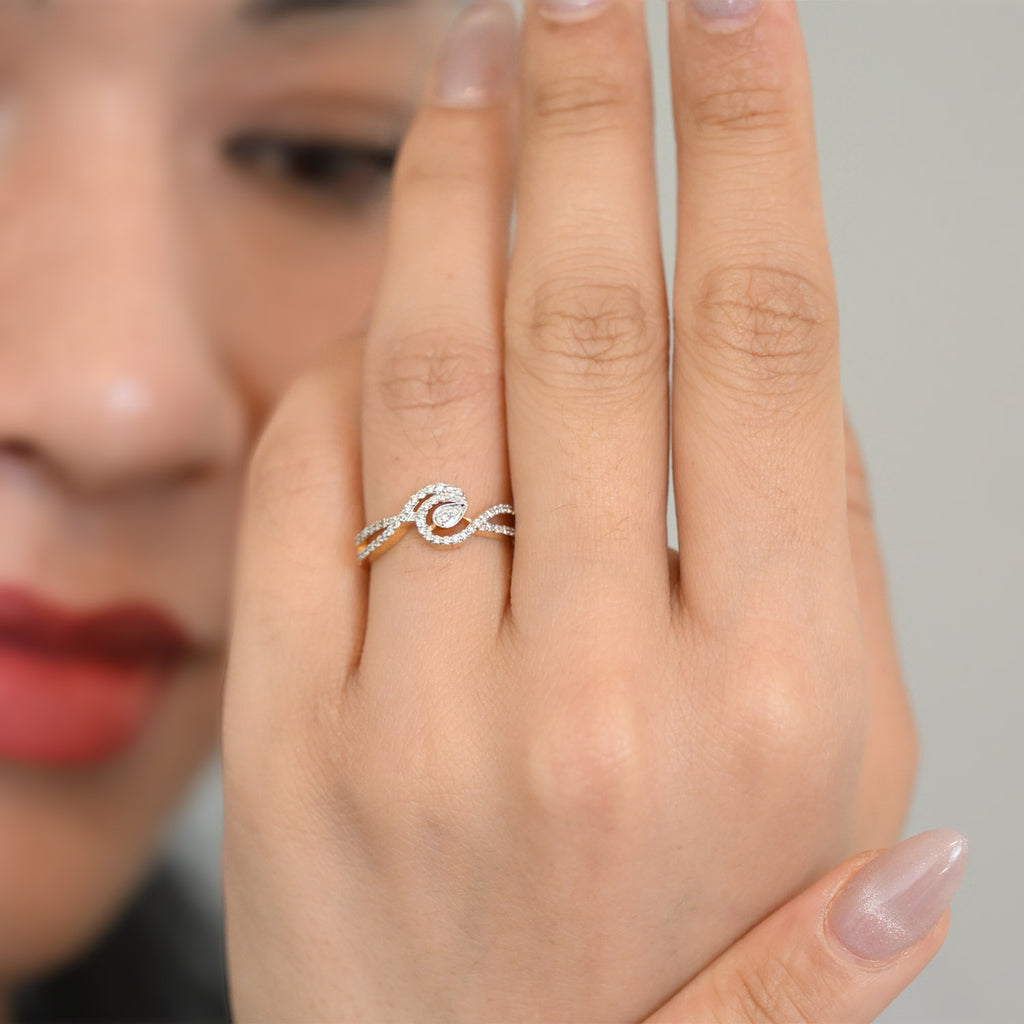 Diamond rings will complement outfits across all styles.