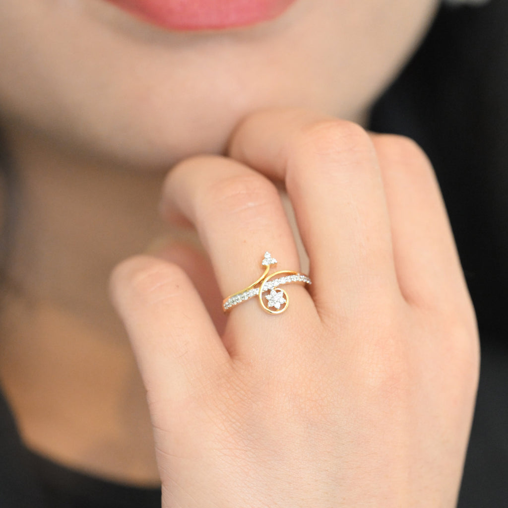 Diamond rings will complement outfits across all styles.