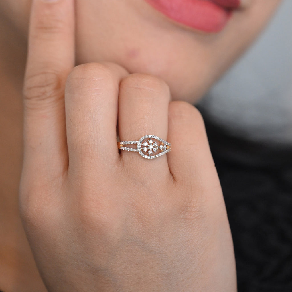 Diamond rings will complement outfits across all styles.