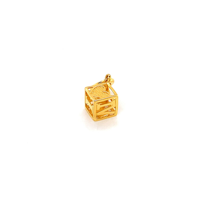 22K YG Women Charm Pendant-1pc