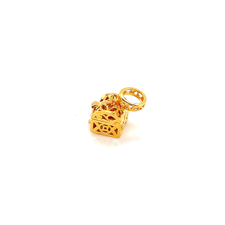 22K YG Women Charm Pendant-1pc