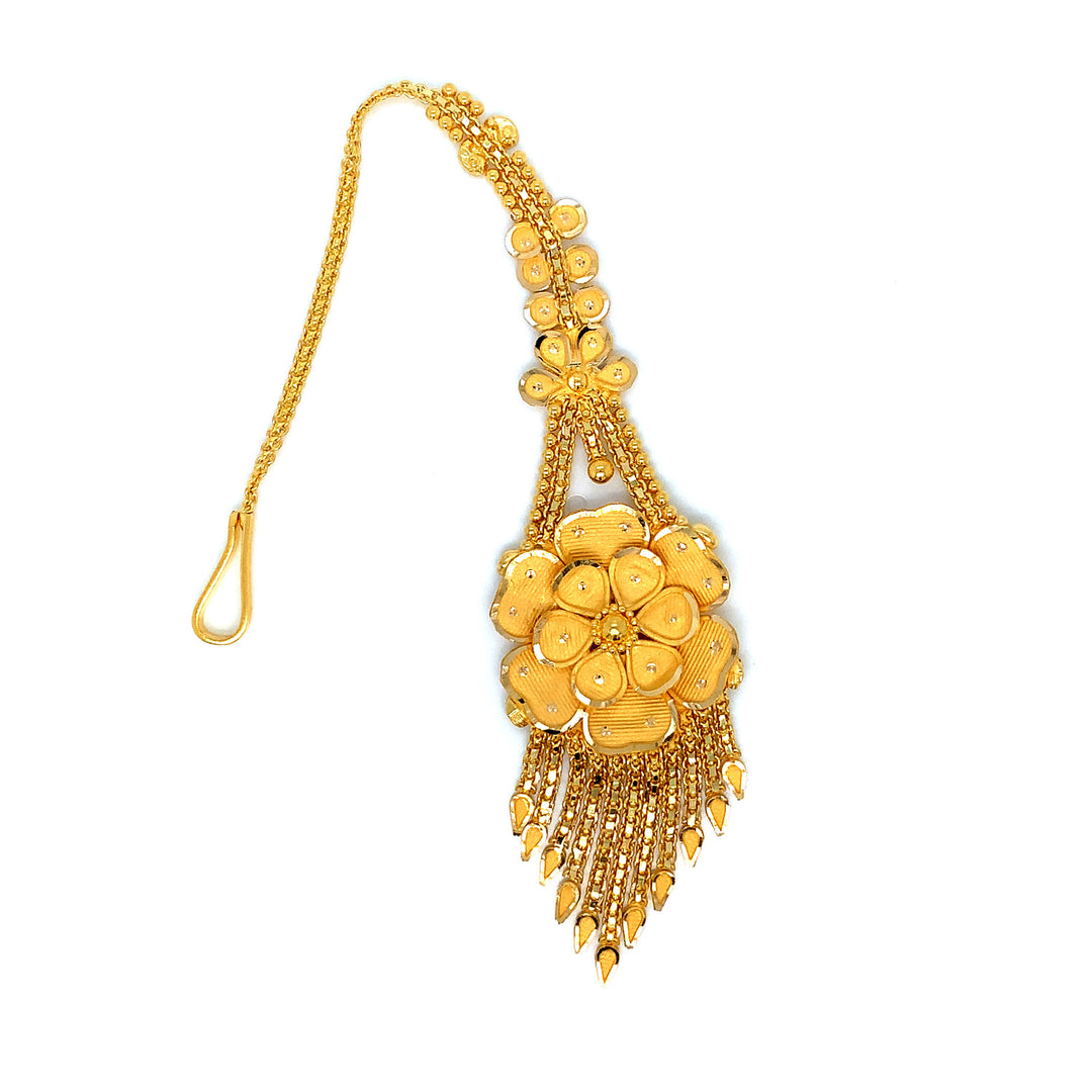 22K YG Women Mangtika-1pc