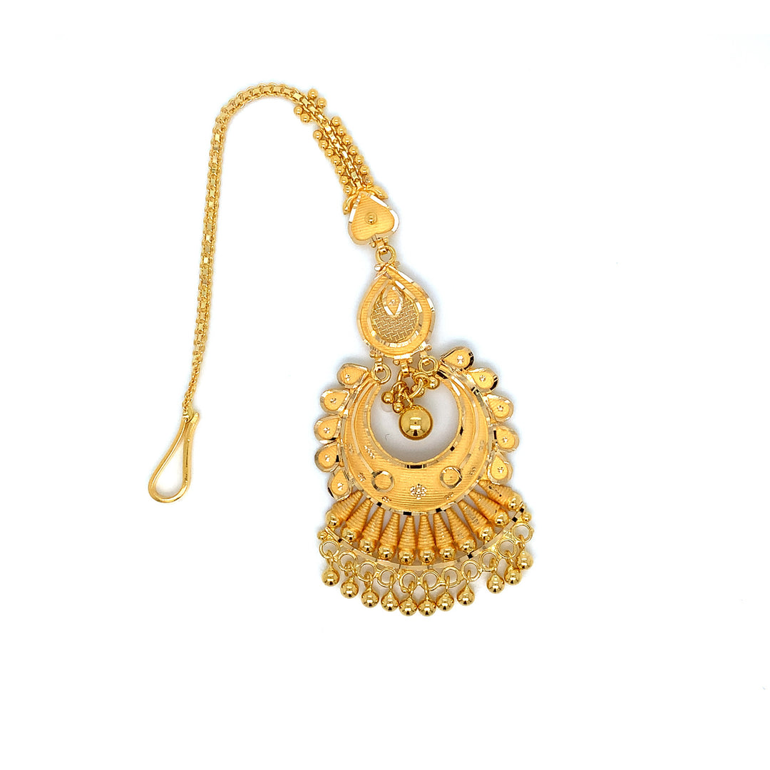 22K YG Women Mangtika-1pc