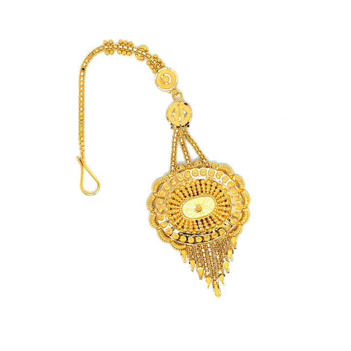 22K YG Women Mangtika-1pc