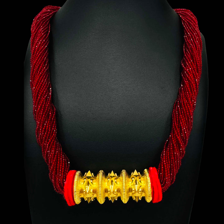 24K YG Red Pote Tilhari-1pc