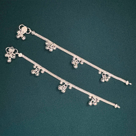 Baby/Toddler Sterling Silver Anklet-1pair